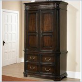 Pulaski Costa Dorada Hardwood TV/Wardrobe Armoire in Costa Dorada Finish