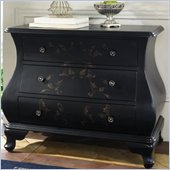 Pulaski Accents 3 Drawer Accent Chest in Center Stage Black Finish