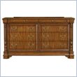Pulaski Beckenham Collection Double Dresser in Cherry