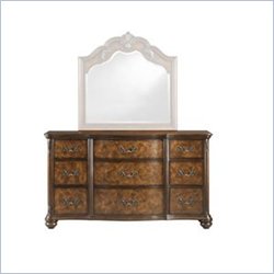 Pulaski Ashton Park Triple Dresser in Warm Cherry