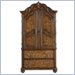 Pulaski Ashton Park Collection Armoire Base and Deck in Cherry Finish