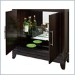 Pulaski Chocolate Cherry Wine Cabinet