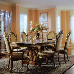 Pulaski Royale Pedestal Table Dining Set