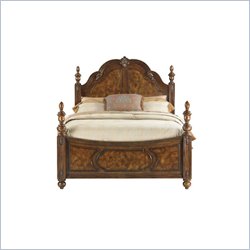 Pulaski Ashton Park Low Post Wood Panel Bed 5 Piece Bedroom Set