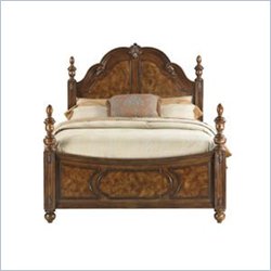 Pulaski Ashton Park Low Post Wood Panel Bed 2 Piece Bedroom Set