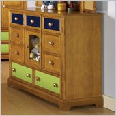 Pulaski Build-A-Bear Bearrific Kids Bureau Double Dresser in Cocoa