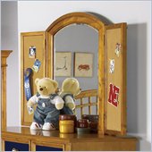 Pulaski Build-A-Bear Bearrific Kids Arched Dressing Mirror in Cocoa