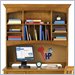 Pulaski Build-A-Bear Bearrific Kids Desk Hutch in Cocoa