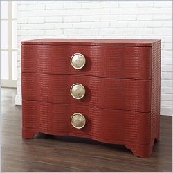 Pulaski Contemporary Brick Red Accent Chest