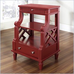 Pulaski Accents Red Side Table