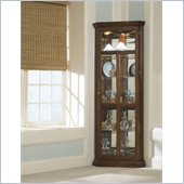 Pulaski Gallery Corner Curio Cabinet