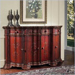Pulaski Accents Chili Console in Red