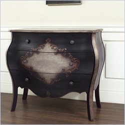 Pulaski Accents Paris Accent Chest in Black and Silver
