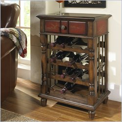Pulaski Accents Wine Accent in Toffee finish