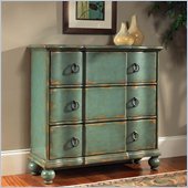 Pulaski Accents Hall Chest in Weathered Blue finish