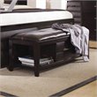 ADD TO YOUR SET: Pulaski Tangerine 330 Bench in Sable Finish