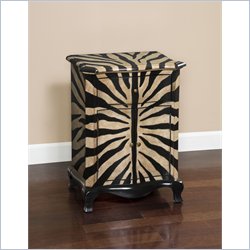 Pulaski Accents Two Door Accent Table in Rumba Finish
