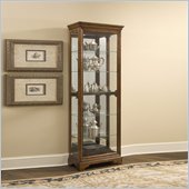 Pulaski Curio Cabinet in Meadow Oak