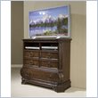 ADD TO YOUR SET: Pulaski Wellington Manor 5 Drawer Media Chest in Cherry