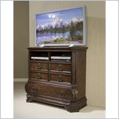 Pulaski Wellington Manor 5 Drawer Media Chest in Cherry