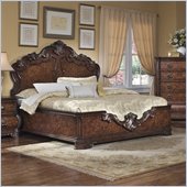 Pulaski Wellington Manor Panel Bed in Cherry