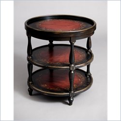 Pulaski Accents Accent Table in Scarlet Finish