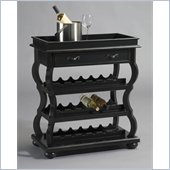 Pulaski Accents Wine Table in Holds 18 bottles