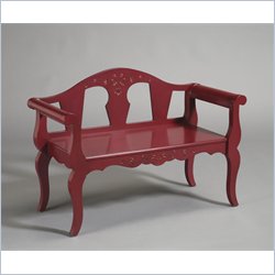 Pulaski Accents Bench in Berry Finish