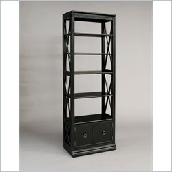 Pulaski Accents Architect Etagere in Arbor Finish