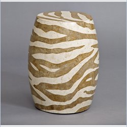 Pulaski Accents Accent Table in Brown Zebra Finish