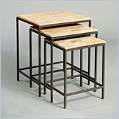 Pulaski Accents Nesting Tables in Wood Stone Finish
