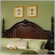  Pulaski Hillsdale King 6/6 Headboard in Rich Antiqued Brown Cherry Finish