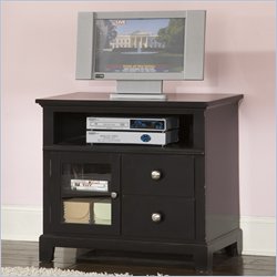 Pulaski Beary Stylish Media Chest in Black Finish