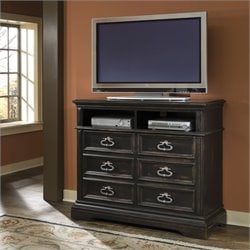 Pulaski Brookfield Media Chest in Ebony Finish