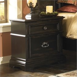 Pulaski Brookfield Nightstand in Ebony Finish