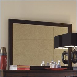 Pulaski Tangerine 335 Mirror in Walnut Finish