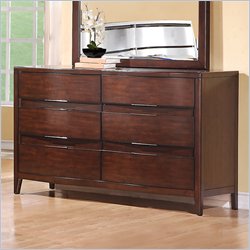 Pulaski Tangerine 355 Dresser in Ginger Finish