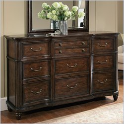 Pulaski Saddle Ridge Dresser in Aged Pecan Finish