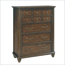Pulaski Saddle Ridge Chest in Aged Pecan Finish