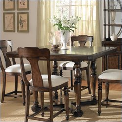 Pulaski Saddle Ridge Gathering Table in Aged Pecan