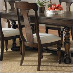 Pulaski Saddle Ridge Side Chair in Aged Pecan