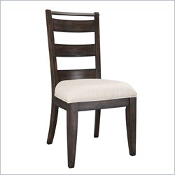 Pulaski Del Ray Ladder Bacl Side Chair in Rich Wood Tone