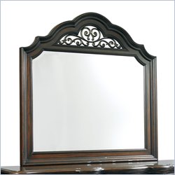 Pulaski Cassara Mirror in Cordovan Finish