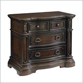 Pulaski Cassara Bed Chest in Cordovan Finish
