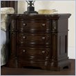 ADD TO YOUR SET: Pulaski Cassara Nightstand in Cordovan Finish