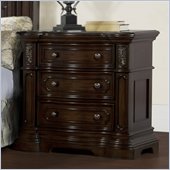 Pulaski Cassara Nightstand in Cordovan Finish