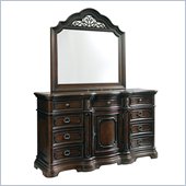 Pulaski Cassara Dresser and Mirror Set