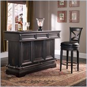 Pulaski Brookfield Accent Bar in Ebony Finish