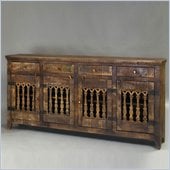 Pulaski Accents Rustic Chic Console in Jodhpur