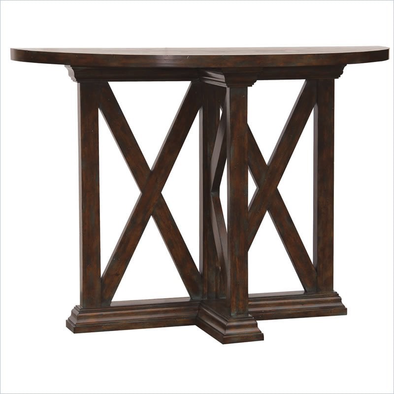 Pulaski Accents Rustic Chic Console in Ashton